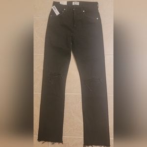 Agolde Cherie High Rise Straight Jeans Size 26